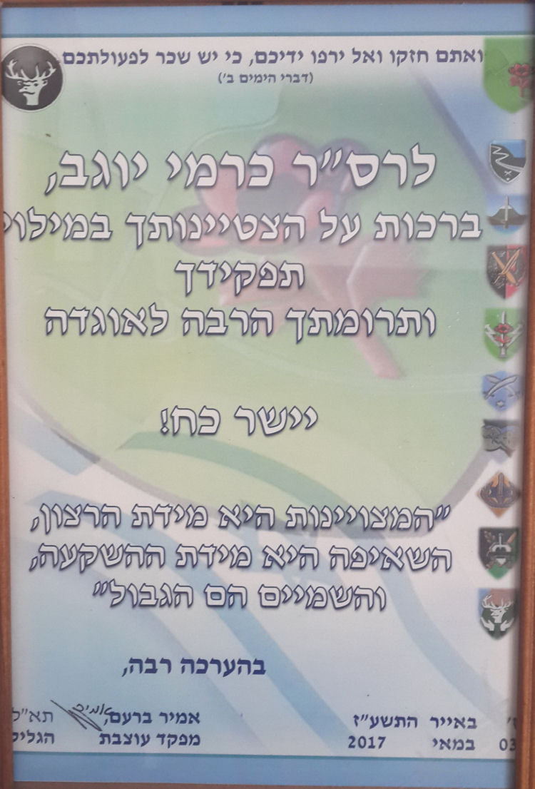 רס"ר כרמי יוגב